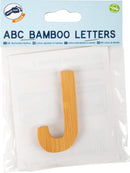ABC Bamboe Letters J