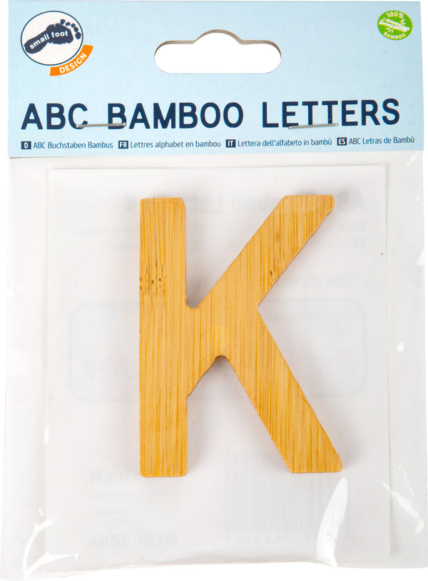 ABC Bamboe Letters K