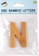 ABC Bamboo Letters N