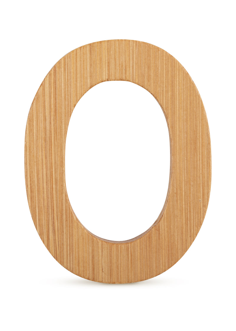 ABC Bamboe Letters O