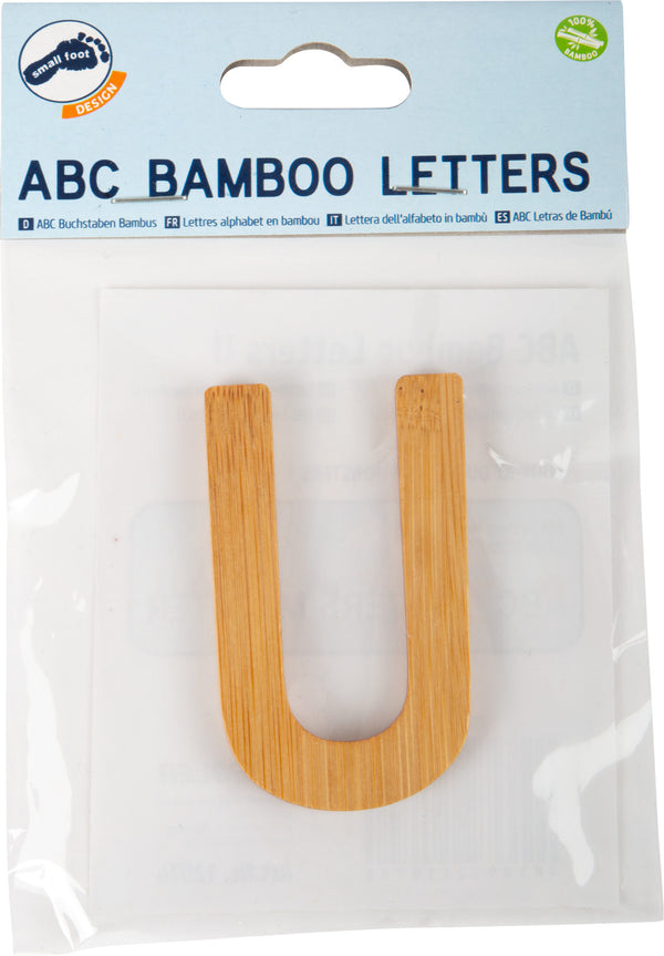 ABC Bamboe Letters U