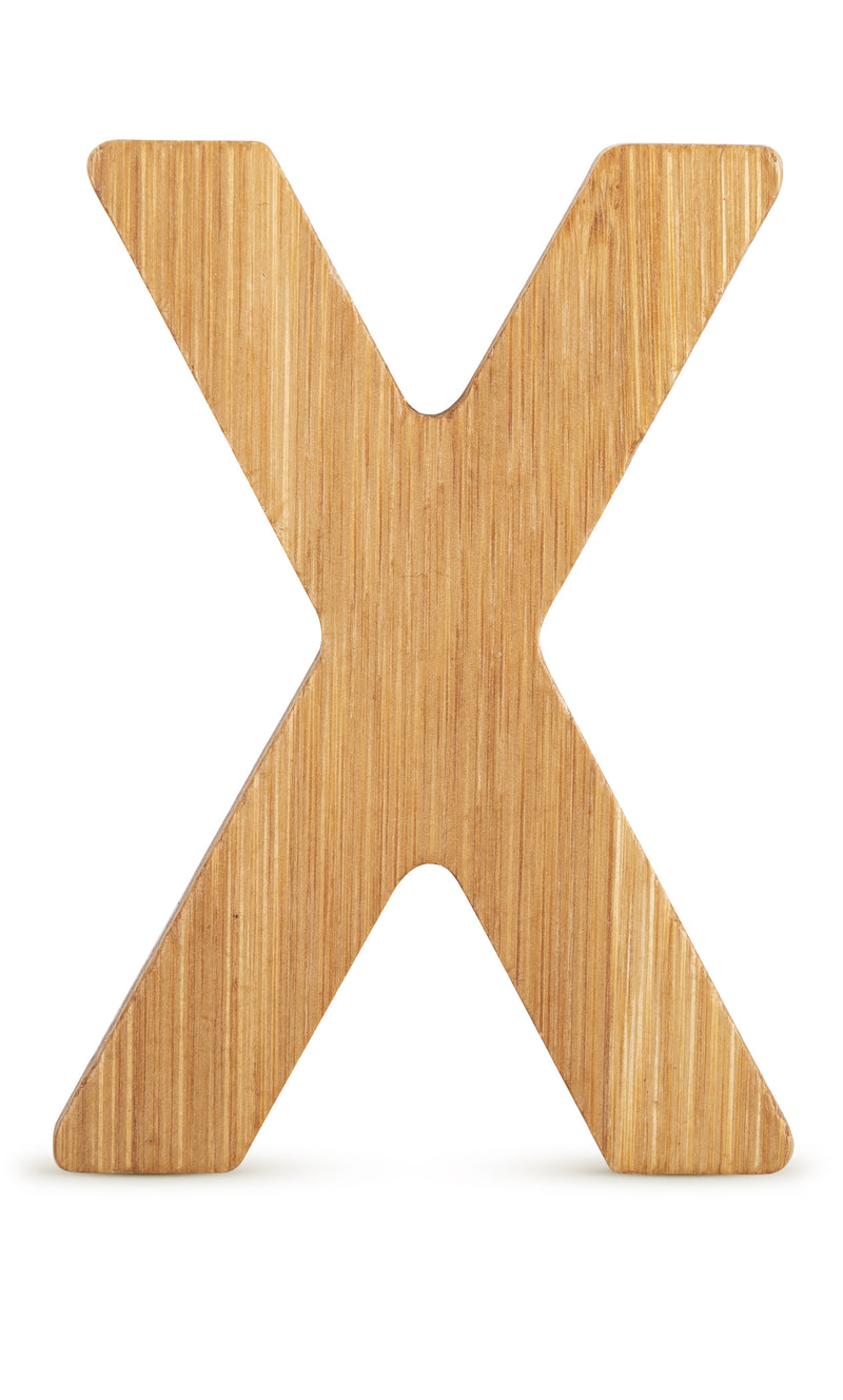 ABC Bamboe Letters X