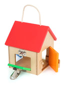 Small Foot - Houten Huisje met Sloten, 9dlg.