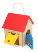 Small Foot - Houten Huisje met Sloten, 9dlg.