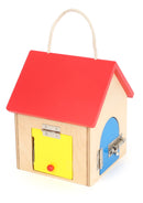 Small Foot - Houten Huisje met Sloten, 9dlg.