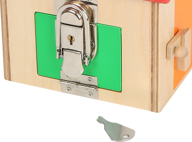 Small Foot - Houten Huisje met Sloten, 9dlg.