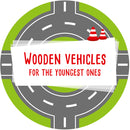 kleine voet plank lade houten speelgoed voertuigen voor jonge kinderen I