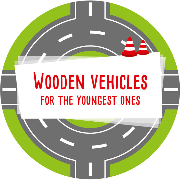 kleine voet plank lade houten speelgoed voertuigen voor jonge kinderen I
