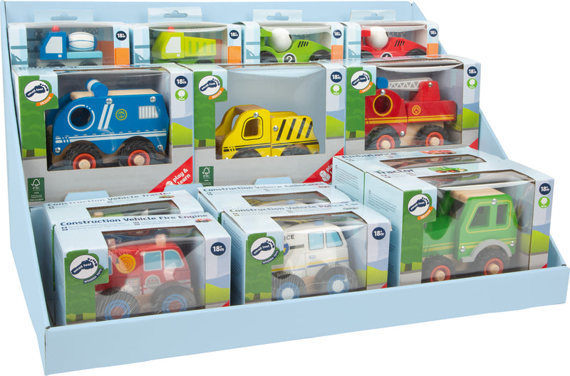 kleine voet plank lade houten speelgoed voertuigen voor jonge kinderen I