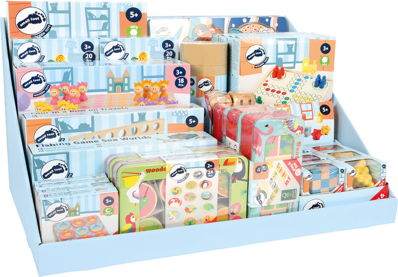 kleine voet Parlour Games plank lade