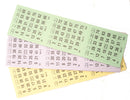 10 Bingoblokken 100X3Krt 1-75 75BT01