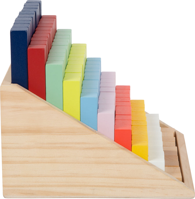 Small Foot  -  Houten Rekenblokken in Box, 100dlg.