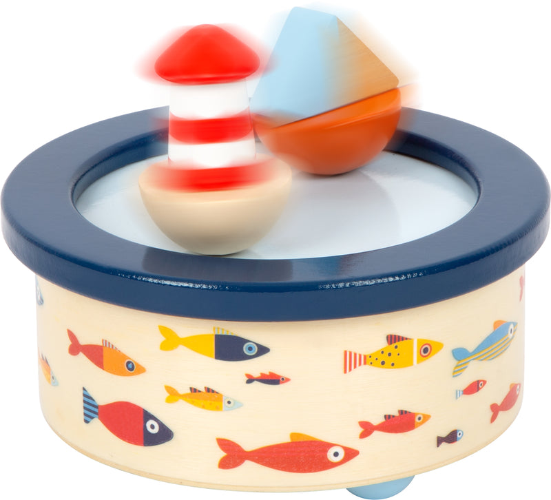 Small Foot - Houten Muziekdoos Ocean