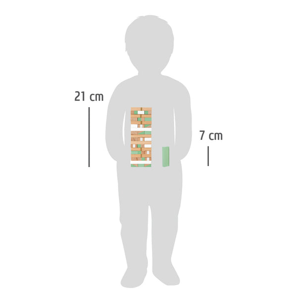 Small Foot  -  Houten Wiebeltoren Spel Gouden Editie