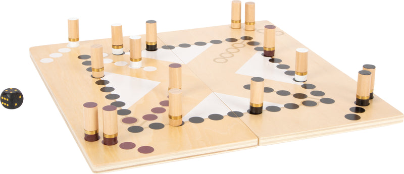 Small Foot - Slangen en Ladders Bordspel Gouden Editie