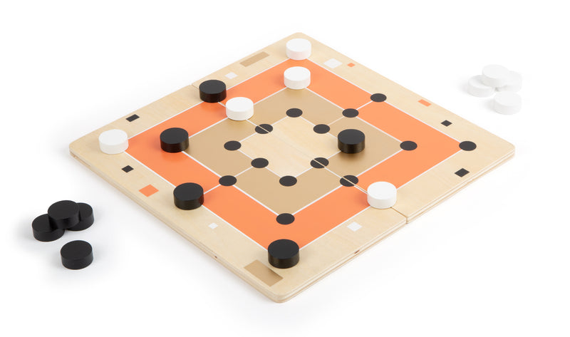 Small Foot - Houten Solitaire en Molenspel Gouden Editie