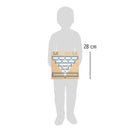 Small Foot - Barricade en Halma Houten Bordspel 2in1