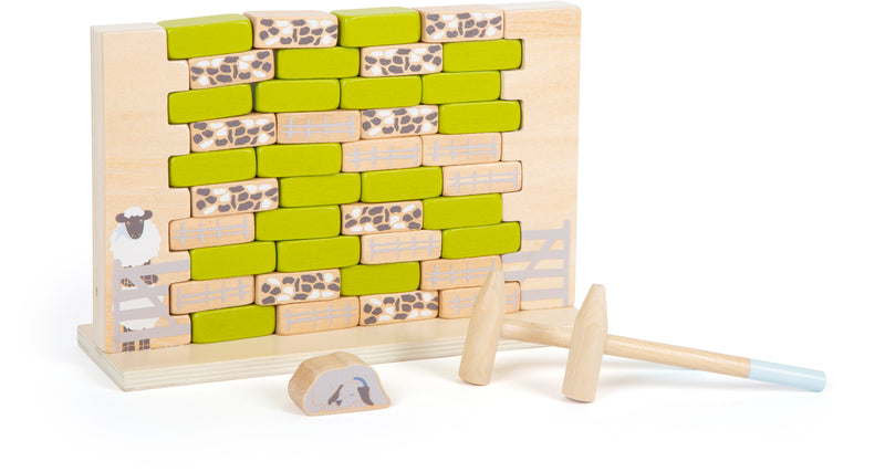 Small Foot  -  Houten Wiebel Muur Spel