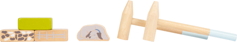 Small Foot  -  Houten Wiebel Muur Spel