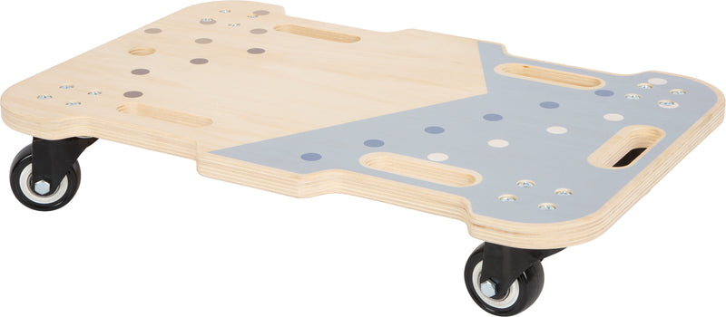 Small Foot  -  Houten Rollerbord Blauw