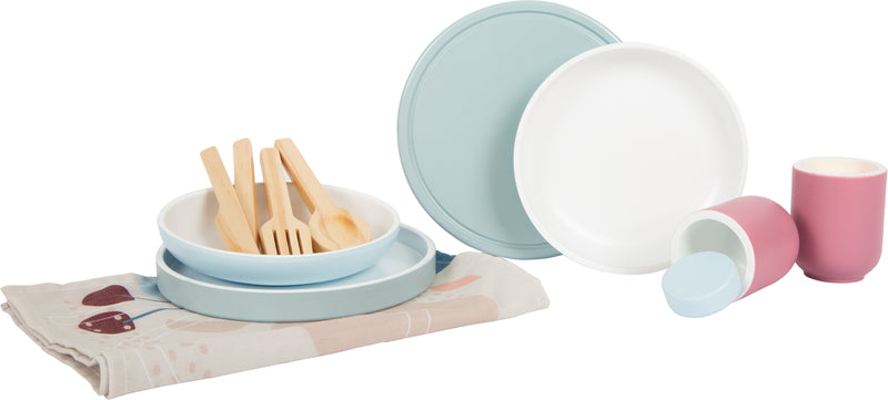 Small Foot  -  Houten Bestekset met Placemats, 18dlg.