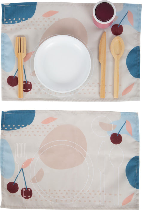 Small Foot  -  Houten Bestekset met Placemats, 18dlg.