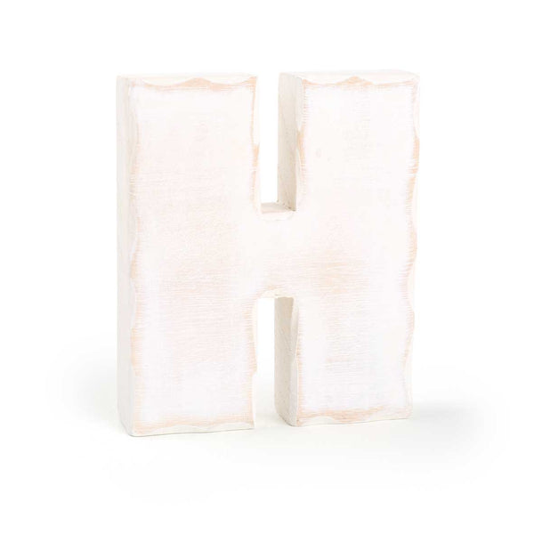 Houten letter H