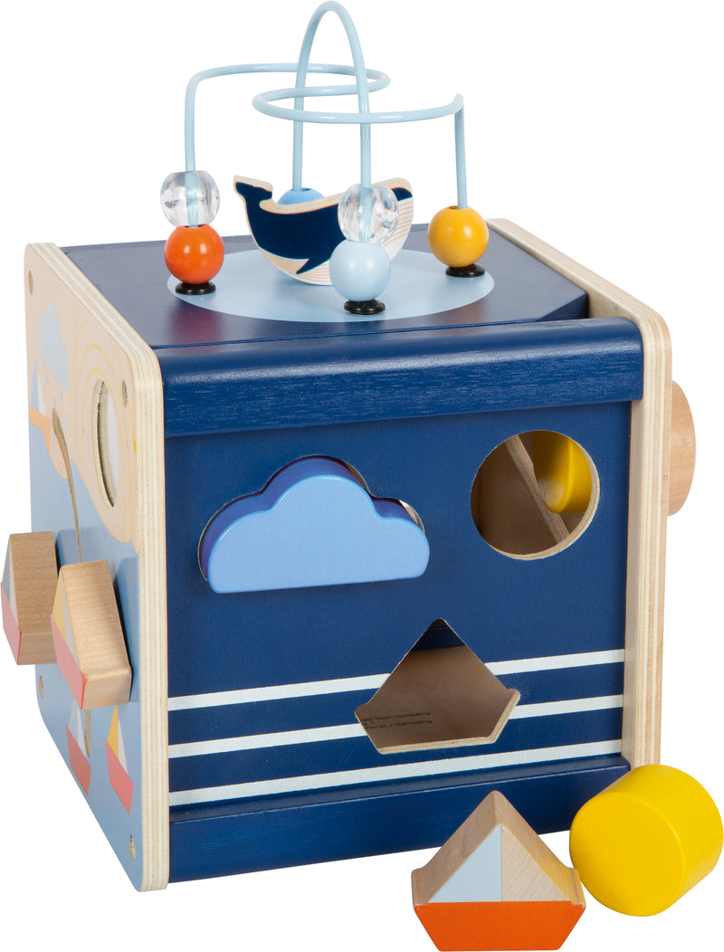 Small Foot - Houten Activiteitenkubus Oceaan