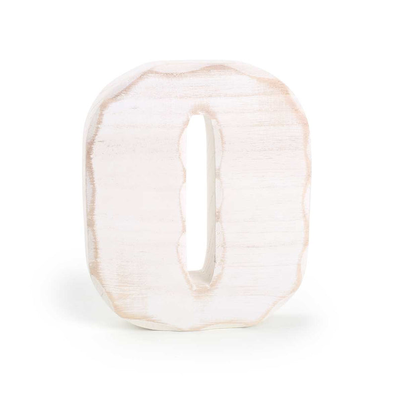 Houten letter O