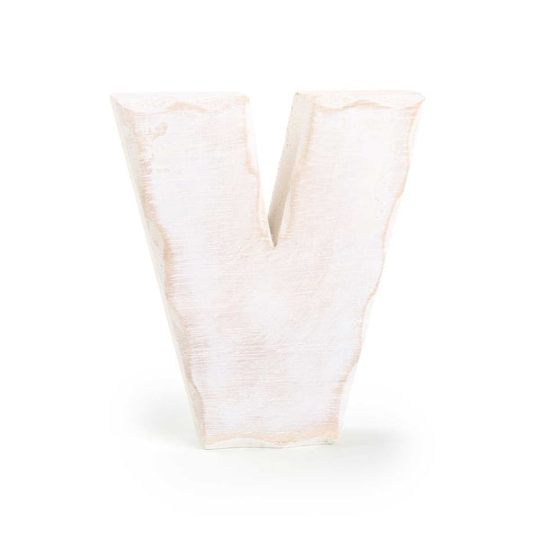 Houten letter V