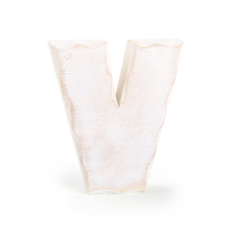 Houten letter V