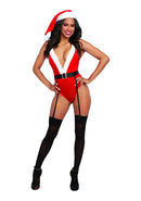 North Pole Hottie Teddy and Santa Hat Set - OS