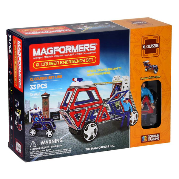 Magformers XL Cruisers Emergency, 33dlg.