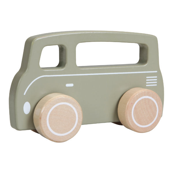 Little Dutch Houten Busje Olijf