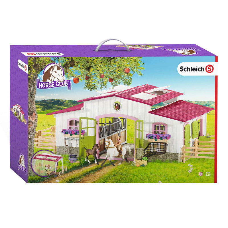 Schleich Manege Met Ruiter En Paarden