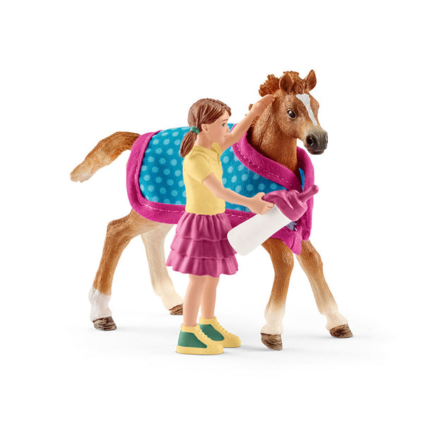 Schleich Horse Club Veulen Verzorgen