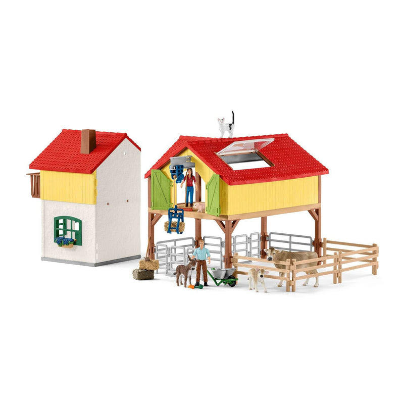 Schleich Boerderij Met Stal En Dieren