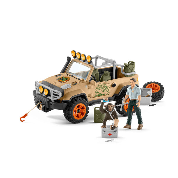 schleich WILD LIFE SUV 4X4 met Lier 42410