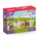 schleich HORSE CLUB Hannah's Gasten met Ruby Hond 42458