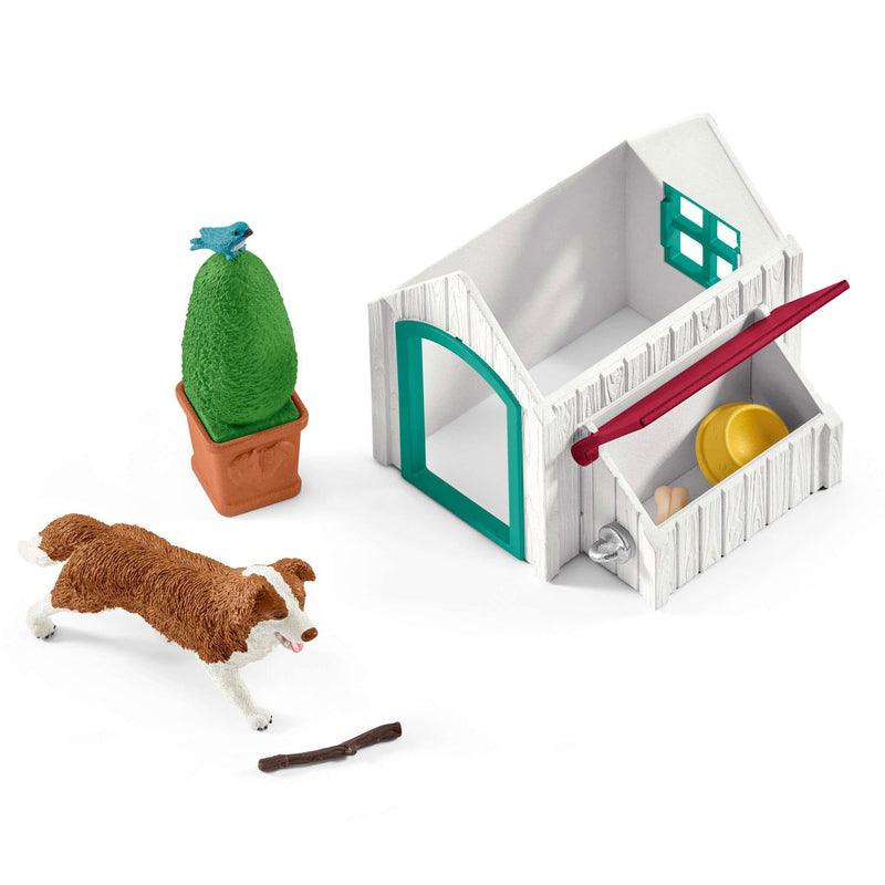 schleich HORSE CLUB Hannah's Gasten met Ruby Hond 42458