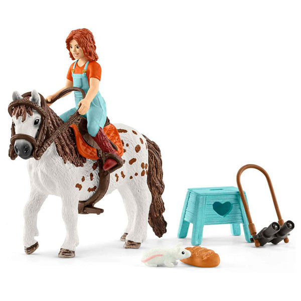 Schleich Horse Club Mia en Spotty + Accessoires