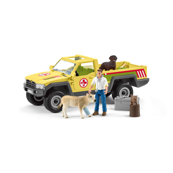 schleich FARM WORLD Dierenartsbezoek op de Boerderij 42503