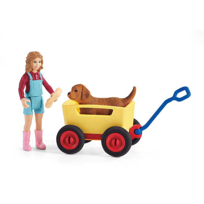 schleich FARM WORLD Uitje Met De Bolderkar 42543