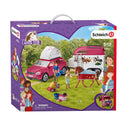 schleich HORSE CLUB Avontuur met Auto en Paardentrailer 42535