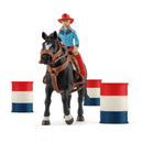 Schleich Farm World Barrel Racing met Cowgirl