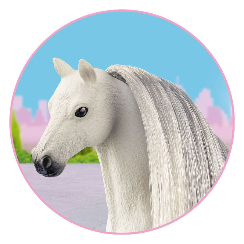 Schleich Horse Club Paardenhaar Grijs