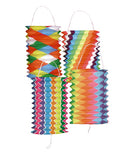 Papieren Treklampionnen 16cm, 12st.