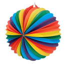 Ballonlampion Regenboog 22cm 30418