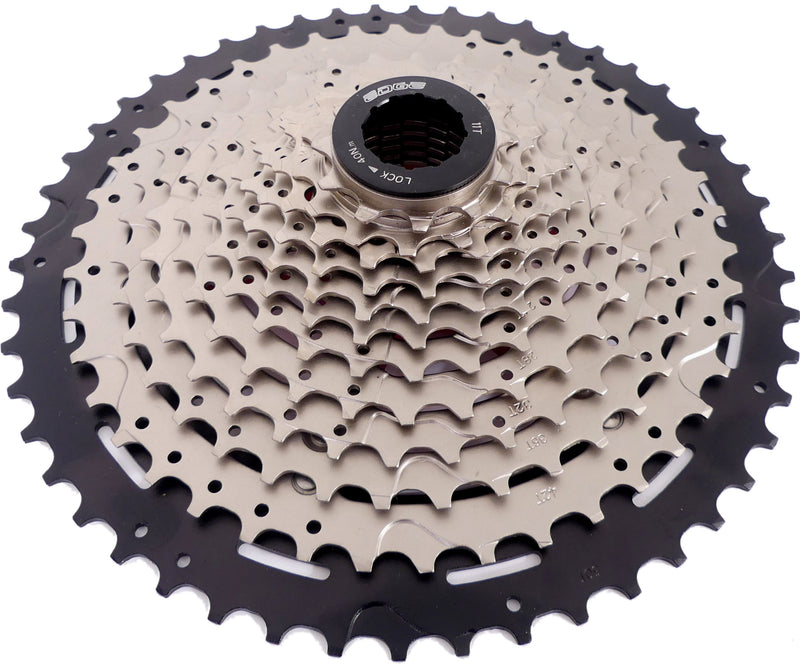 Cassette 12 speed Edge CSM9012  11-50T - zilver/zwart