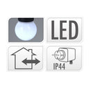 Feestverlichting 20 Lampen Wit